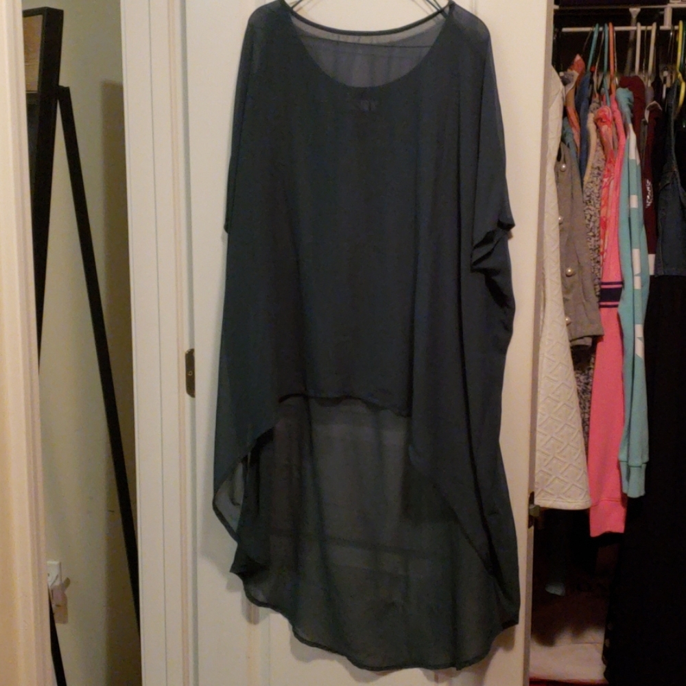 Poncho style top